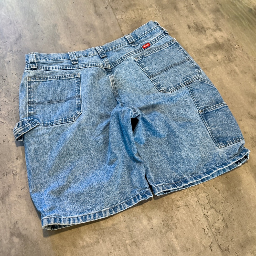 Vintage VTG Y2K 2000's 00's Denim Carpenter Baggy Relax Fit Shorts Jorts